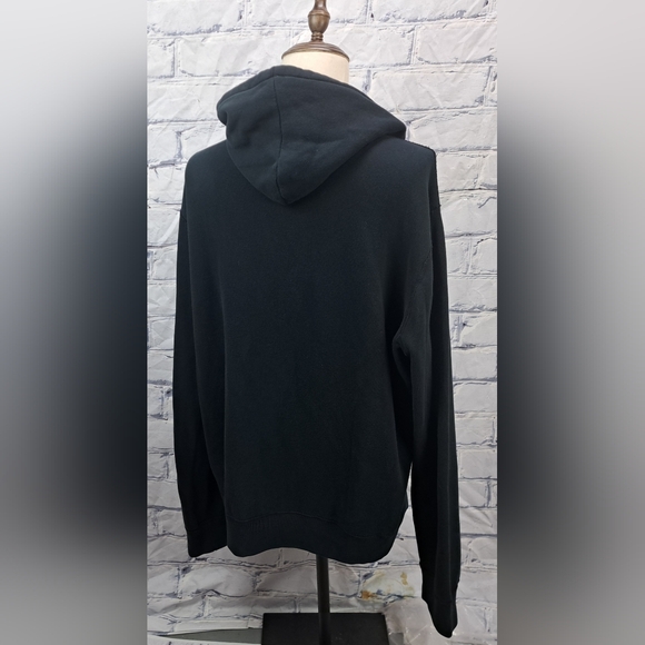 Polo Ralph Lauren Full Zip Sweater All Black Big Pony Flag Hoodie 2XL XXL 3XL - Picture 6 of 16